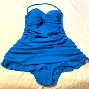Profile one piece aqua swim suit, NWT